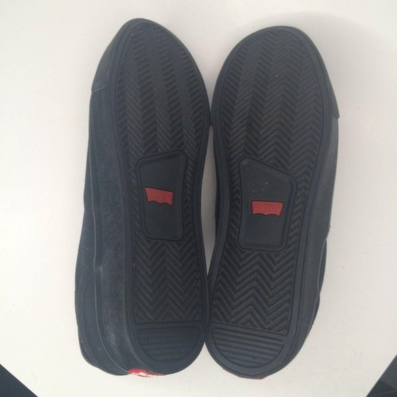 LEVI'S Canvas Shoes Low Top Lace Up Sneakers 8 - Picture 8 of 9